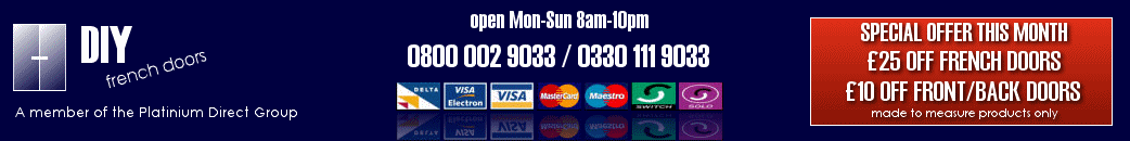 uPVC French Doors, cheap upvc french doors, upvc french doors with side pamels, diy french doors